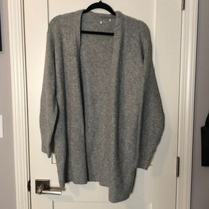 Gray sweater